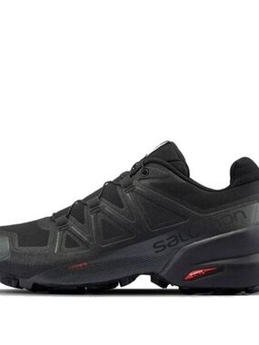 Salomon Men's SpeedCross 5 Black Trail Running Sneakers Size 11.5